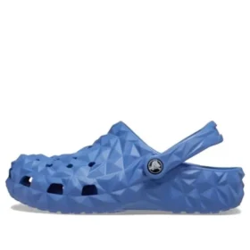 Classic Clog geometrico “Elemental Blue”