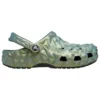 Classic Clog geometrico iridescente “Green”