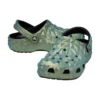Classic Clog geometrico iridescente “Green”
