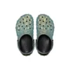 Classic Clog geometrico iridescente “Green”