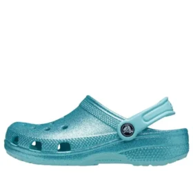 Classic Clog glitterato “Blue Teal”