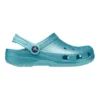 Classic Clog glitterato “Blue Teal”