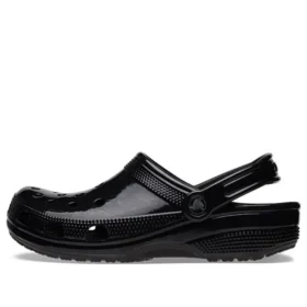 Classic Clog lucido “Black”