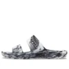 Classic Clog Marble Beach Sports “White Black”