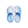 Classic Clog Marble Beach Sports “White Blue”