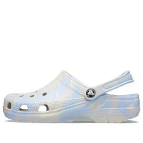 Classic Clog marmorizzato “Blue Calcite Multi”