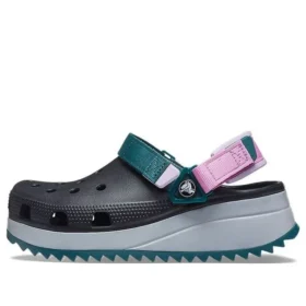 Classic Clog “Nero Grigio Verde acqua”