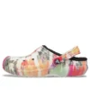 Classic Clog Tie-Dye “Multicolore Nero”
