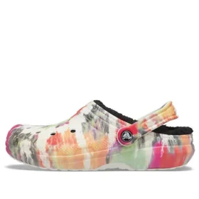Classic Clog Tie-Dye “Multicolore Nero”