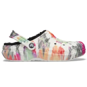Classic Clog Tie-Dye “Multicolore Nero”