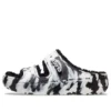 Classic Cozzzy Marbled Sandali “Black White”