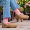 Classic Crafted Vegan Suede Clog Classic Crafted Vegan Suede Clog