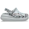 Classic Crush Clog “Clear Bue”