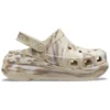 Classic Crush Clog marmorizzato “Bone Multi”