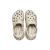 Classic Crush Clog marmorizzato “Bone Multi”