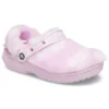 Classic Fur Zoccoli Ballerina “Rosa Bianco”