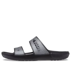 Classic Glitter II Sandal “Nero”