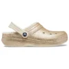 Classic Glitter Lined Clogs “Gold”