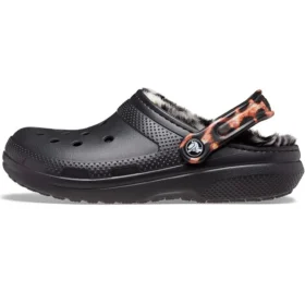 Classic Lined Clog Animal Remix “Nero e multicolore”