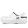 Classic Lined Clog “Bianco Grigio”