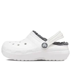 Classic Lined Clog “Bianco Grigio”