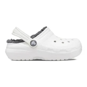 Classic Lined Clog “Bianco Grigio”