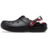 Classic Lined Clog “Black & Red”