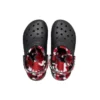 Classic Lined Clog “Black & Red”