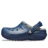 Classic Lined Clog con Glitter “Blue”