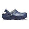 Classic Lined Clog con Glitter “Blue”