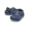 Classic Lined Clog con Glitter “Blue”