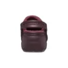 Classic Lined Clog con zeppa e fodera “Dark Cherry”