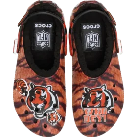 Classic Lined Clog dei Cincinnati Bengals della NFL
