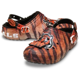Classic Lined Clog dei Cincinnati Bengals della NFL