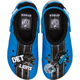 Classic Lined Clog dei Detroit Lions della NFL