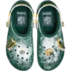 Classic Lined Clog dei Green Bay Packers della NFL