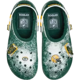 Classic Lined Clog dei Green Bay Packers della NFL