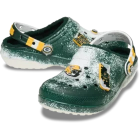 Classic Lined Clog dei Green Bay Packers della NFL