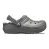 Classic Lined Clog “Grigio ardesia fumé”