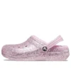 Classic Lined Glitter Zoccoli “Pink”