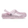 Classic Lined Glitter Zoccoli “Pink”