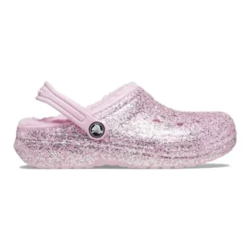 Classic Lined Glitter Zoccoli “Pink”