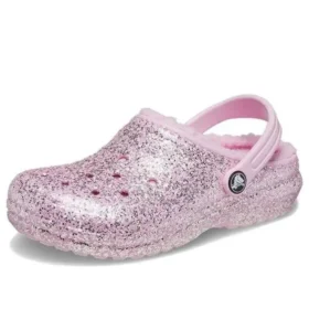 Classic Lined Glitter Zoccoli “Pink”