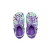 Classic Lined Marbled Clog “Neon Purple Multi”