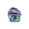 Classic Lined Marbled Clog “Neon Purple Multi”