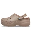Classic Lined Platform Clog “Mushroom”