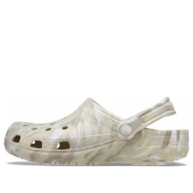 Classic Marbled Clog “Bone & Multi”
