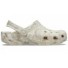 Classic Marbled Clog “Bone & Multi”