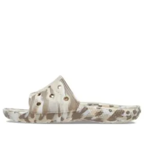 Classic Marbled Sandali “White Brown”