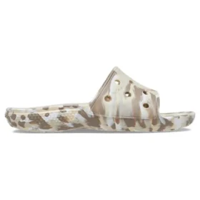 Classic Marbled Sandali “White Brown”